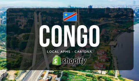 Guia de Pagamento Shopify do Congo por CartDNA