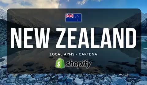 Guia de Pagamento Shopify da Nova Zelândia por CartDNA