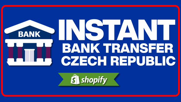 Transferência Bancária Instantânea República Tcheca CartDNA Shopify