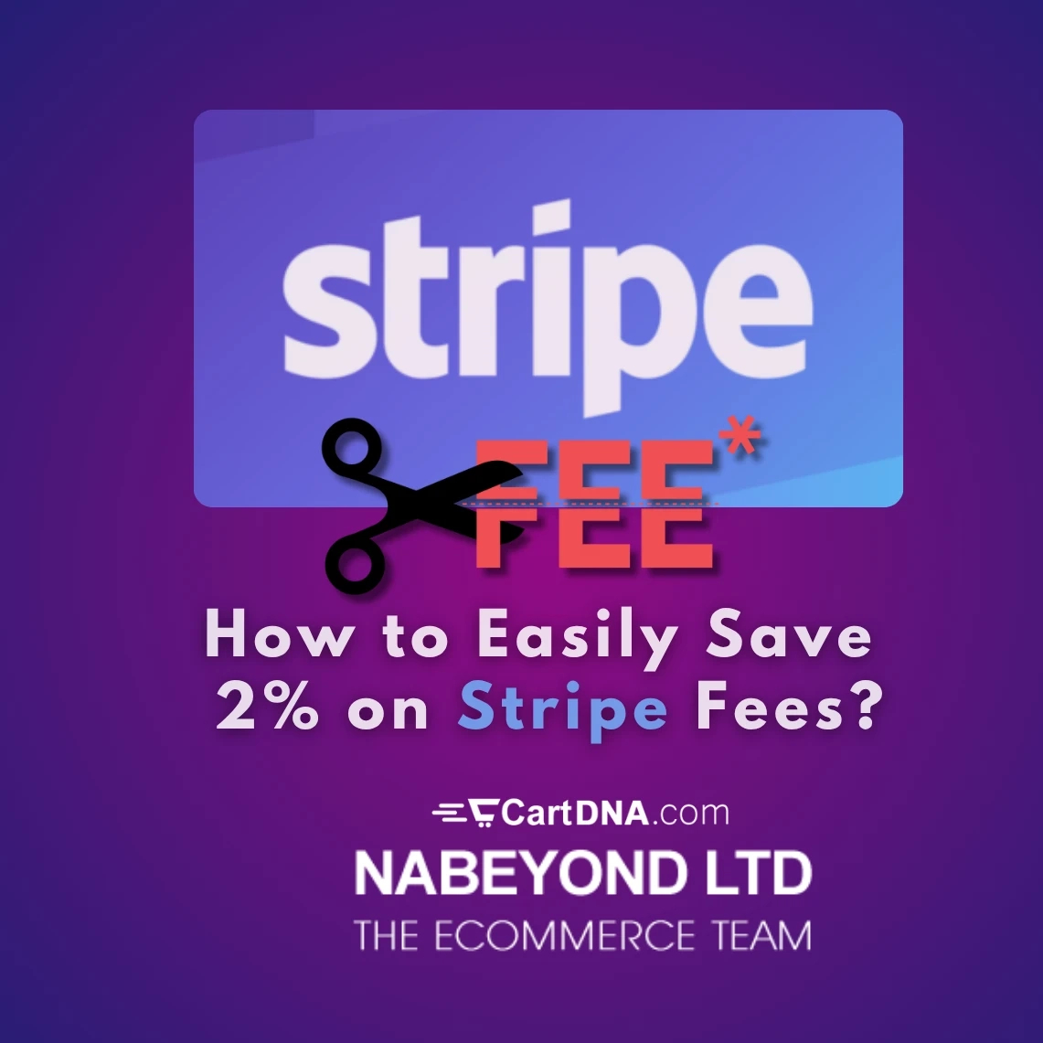 如何轻松节省2% 的Stripe 手续费？| CartDNA