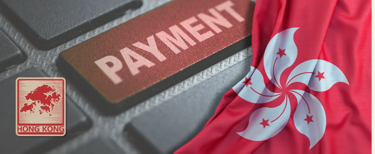 Negócios de Hong Kong e pagamentos com cartão 