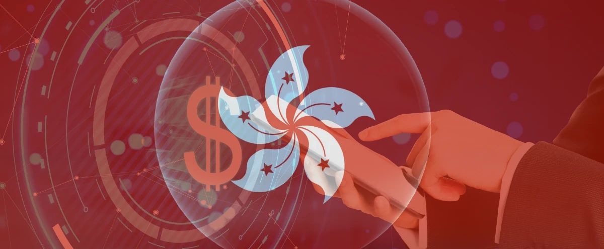 Bandeira de Hong Kong e pagamentos online 